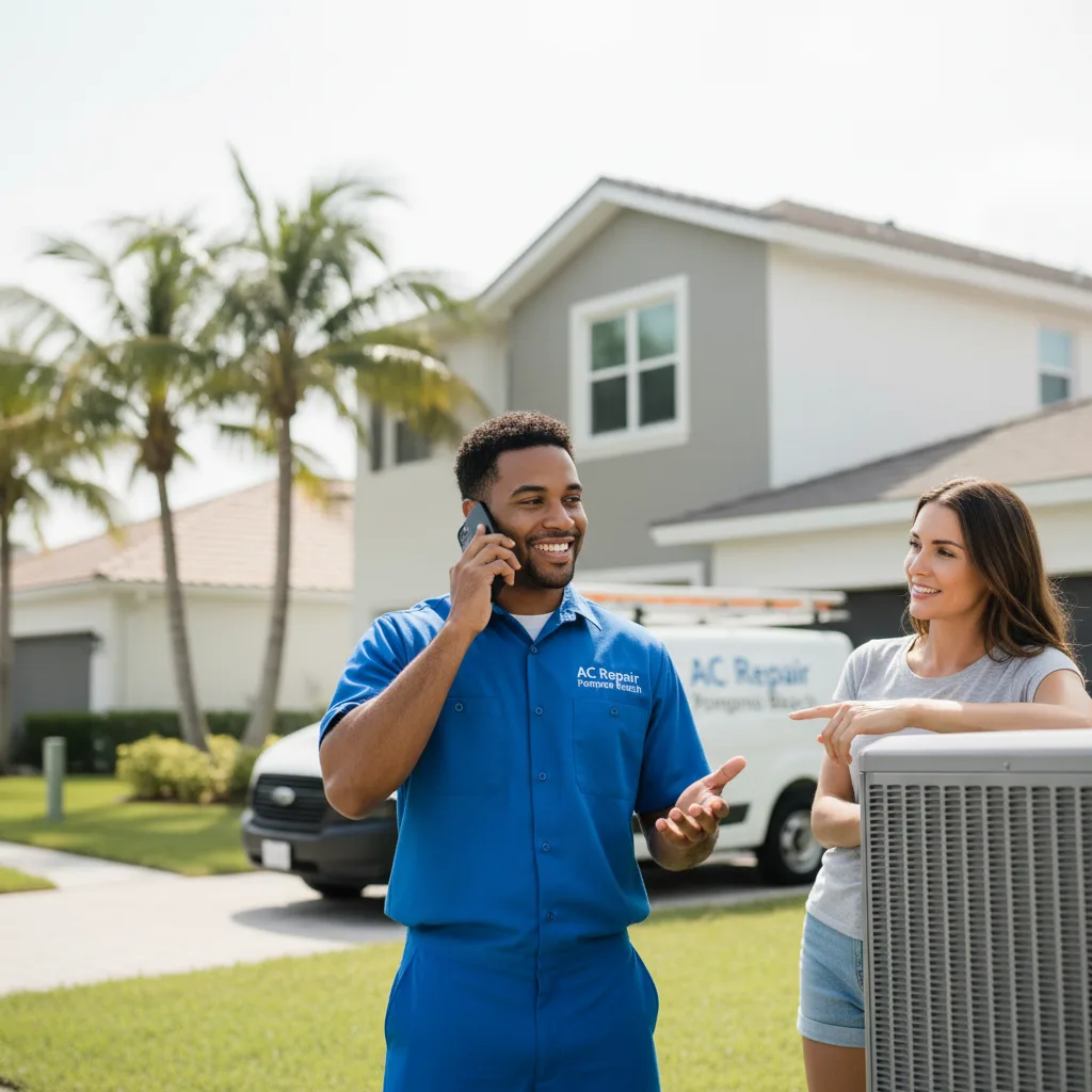 AC Repair Pompano Beach customer support in Marcola